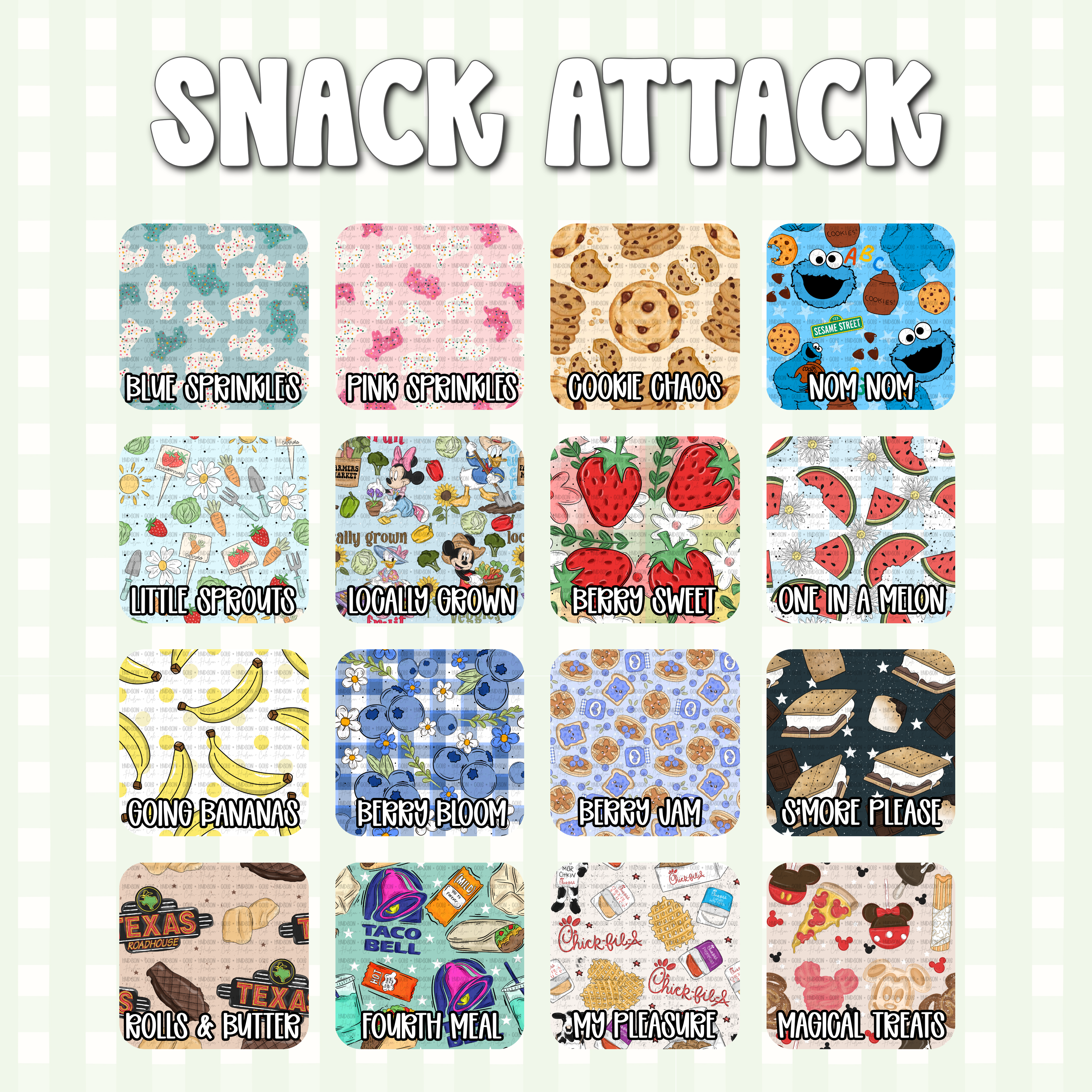 Snack Attack | CLOSING 8/1 at 8PM EST