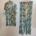 XL SS/Pants Button Up PJ Set
