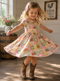 Barnyard Girl Twirl w/ under shorts